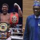 Anthony Joshua and Buhari