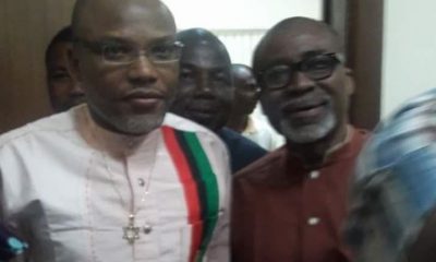 Nnamdi Kanu and Abaribe