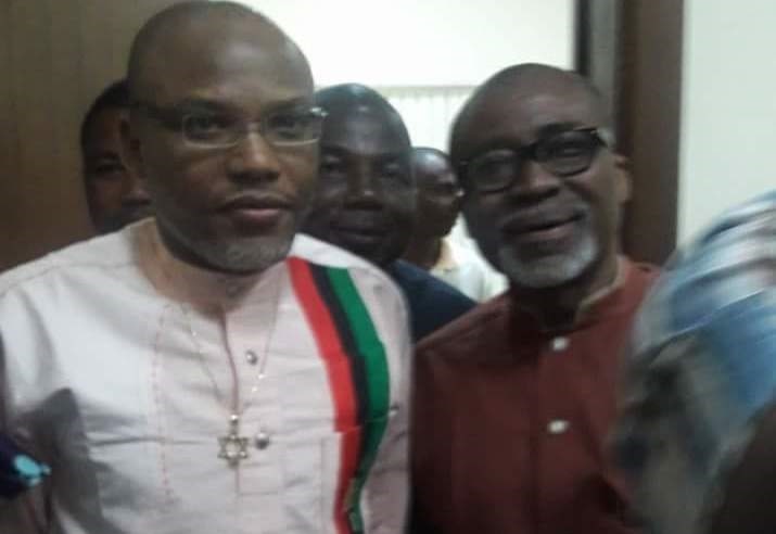 Nnamdi Kanu and Abaribe