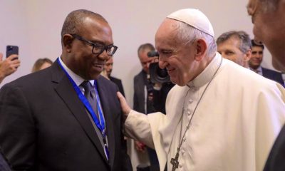 Peter Obi and Pope Francis