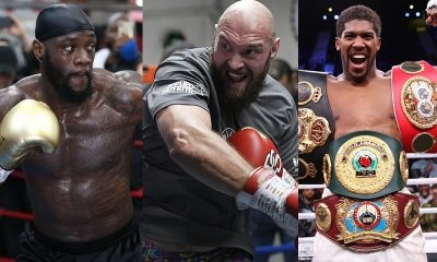 Deontay Wilder, Tyson Fury and Anthony Joshua