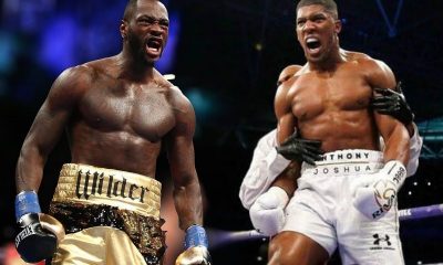 Deontay Wilder and Anthony Joshua