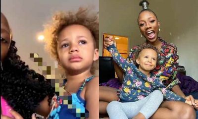 Korra Obidi and daughter, June