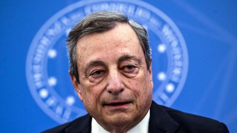 Italian PM Mario Draghi